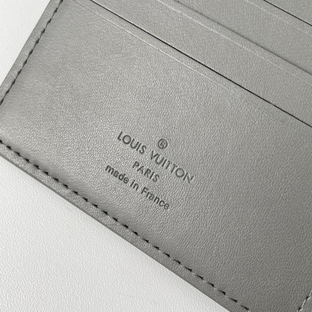 LV M81383 Multiple Wallet Monogram Shadow Calf Leather 221627