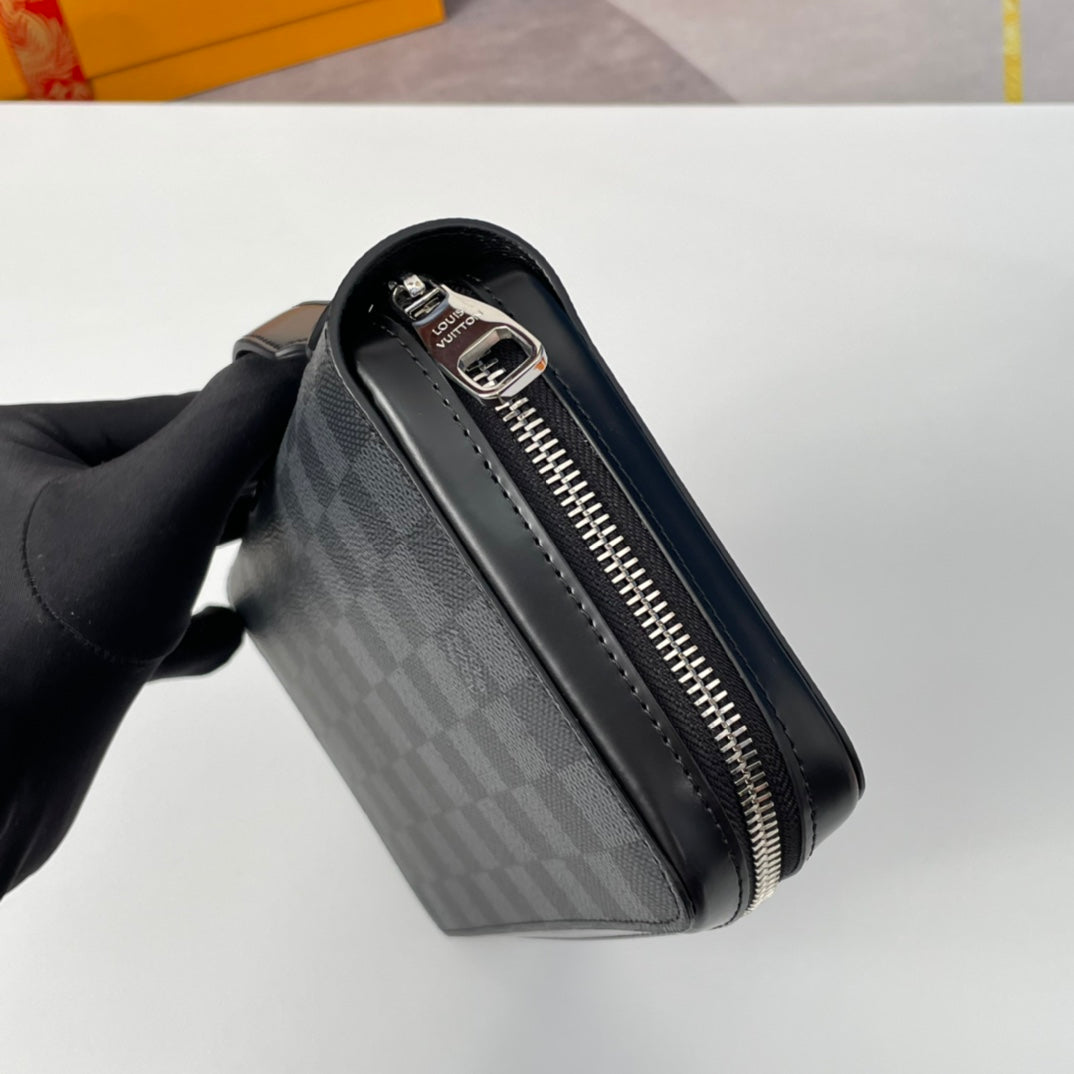 LV Zippy XL Grey Damier Graphite Canvas 221558
