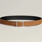 HM Quentin Reversible 32mm Belt Black Brown Leather 187793