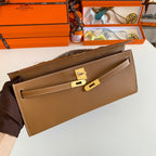 HM Kelly Cut 31 Peanut Butter Epsom Leather Gold Hardware 229057