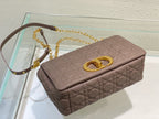 medium caro 25.5 warm taupe calfskin