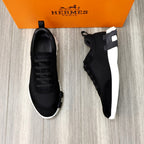 HM BOUNCING SNEAKER BLACK BREATHABLE FABRIC