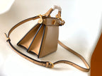 Peekaboo ISeeU Petite 20 Bag Light Brown Lambskin Ghw
