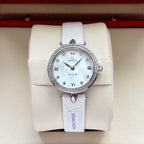 Omega De Ville 27.4mm Silver Mop Pearl Dial