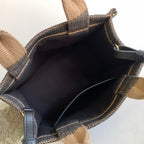 TRIPHOME 26 FABRIC BLACK BROWN BAG