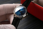 Omega De Ville 27.4mm Blue Dial Leather