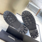 CC 25 Track Sole Chelsea Boots 50mm Black Calfskin 527574