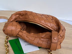 mini jodie 28 brown lambskin
