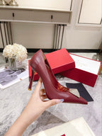 VT 25 Toe Pumps Diamond Red Sheepskin 340213