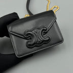 CUIR TRIPHOME 11 BLACK CALFSKIN