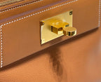 HM Mini 24 Sur 24 Bag 21cm Gold Swift Cowhide Gold Hardware 250264