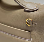 HM Mini 24 Sur 24 Bag 21cm Light Brown Swift Cowhide Gold Hardware 250250