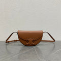 Celine Besace Cuir Bag Triomphe Brown Calfskin