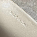 Celine Besace Cuir Bag Triomphe Beige Calfskin