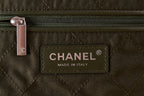 cc 22 hobo olive calfskin silver hardware