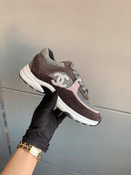 CC Sneaker In Multicolor Suede 145636