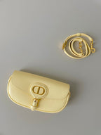 medium cd east west bobby 22cm cream calfskin ghw