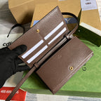 MINI 19 OPHIDIA BAG IN BROWN CALFSKIN AND BEIGE CANVAS
