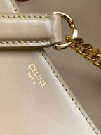 TRIOMPHE FRAME 23 BEIGE CREAM CALFSKIN