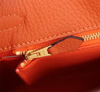 HM KELLY BAG 28 ORANGE TOGO GOLD HARDWARE
