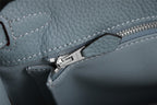 HM KELLY BAG 28 TEMPERED GRAY TOGO SILVER HARDWARE