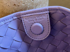 SARDINE 33 WITH CHAIN IN LIGHT PURPLE LAMBSKIN