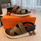 HM ELECTRIC SANDAL CEDAR CALFSKIN