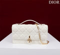 my cd mini 21 white lambskin