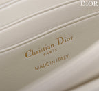 my cd mini 21 white lambskin