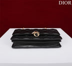my cd mini 21 black lambskin