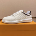 LV RIVOLI SNEAKER WHITE MINI MONOGRAM-EMBOSSED CALFSKIN
