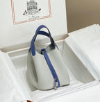 picotin lock 18 white blue togo shw