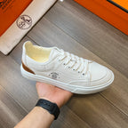 HM GET SNEAKER WHITE CALFSKIN