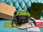 BLONDIE 23 TOP-HANDLE BAG BLACK CALFSKIN