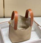 picotin lock 18 beige brown togo ghw
