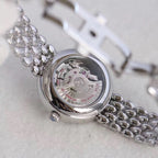 Omega De Ville 32.7mm Silver Mop Pearl Dial