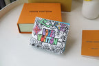 LV Multiple Wallet Monogram Comics Canvas 195896