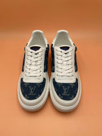 LV MONOGRAM DENIM BLUE SNEAKER