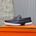 HM GUILLAUME LOAFER BLACK CALFSKIN