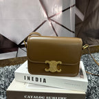 TRIPHOME TEEN 18 CARAMEL BROWN COWHIDE LEATHER