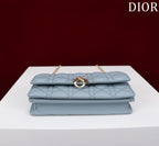 my cd mini 21 rock gray lambskin