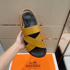 HM ELECTRIC SANDAL TAWNY CALFSKIN