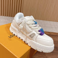 LV Trainer Maxi Sneaker White Calfskin