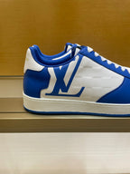 LV RIVOLI SNEAKER MEN BLUE WHITE