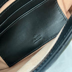 gg marmont 21cm black calfskin gold hardware