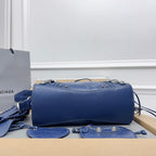 NEO CAGOLE 26 IN NAVY LAMBSKIN
