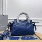 NEO CAGOLE 26 IN NAVY LAMBSKIN