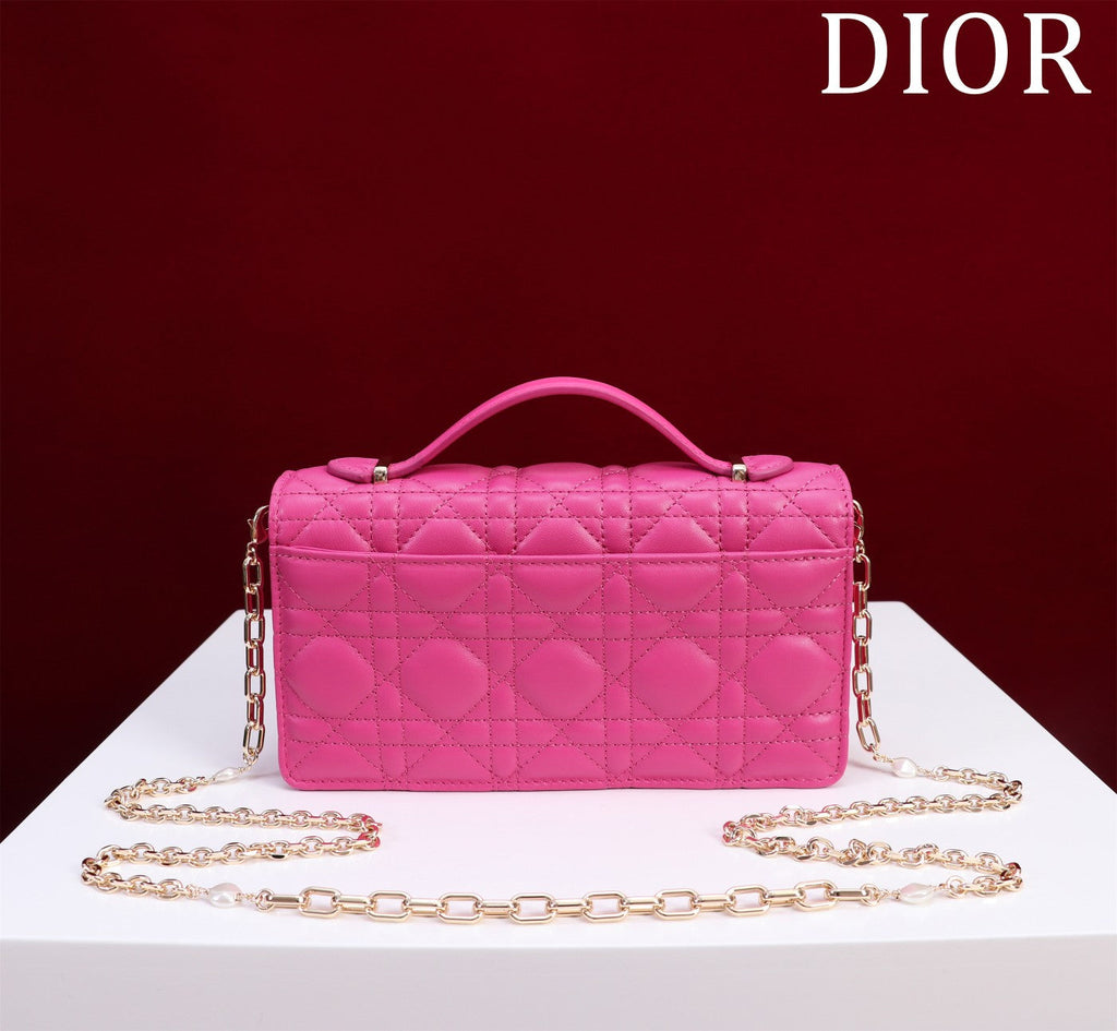 my cd mini 21 pink lambskin