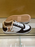 LV RIVOLI SNEAKER MEN BROWN WHITE