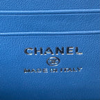 23P Vanity 17cm Denim Silver Hardware